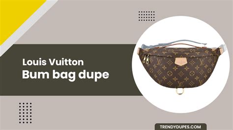 sherpa Lv bum bag dupe